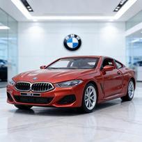 1:35 Bmw M8 M850I Kupė Lydinio Lieto Žaislinio Automobilio Modelis Garsas Ir Šviesa Atgal Traukiamas Vaikų Žaislas Kolekcionuojamas Gimtadienio Dovana