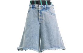 Adidas Originals KSENIA SCHNAIDER Track Pants Boxer Denim Shorts Women 27