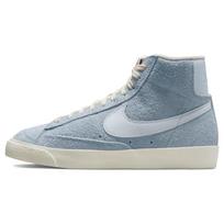 Nike Blazer Mid 77 Vintage Mėlynos Šnabždesio Moteriški Sportbačiai Balti Juodi Futbolo Pilki DV7006-400 36