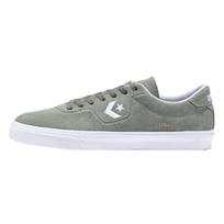 Converse Louie Lopez Pro Low Top Anti-Slip Shock Absorption Low-Top Board Shoes Unisex Green and White 37.5