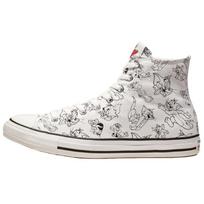 Converse Chuck Taylor All Star Tom and Jerry High Top Lace-up High-Top Espadrilles Unisex White 35