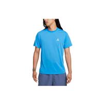 Nike Dri-Fit Adv ACG Goat Rocks Loose Comfortable Solid Logo Crew Neck Pullover Thin Short Sleeve T-Shirt Men Tops Light-Transparent-Blue DX7883-435 S
