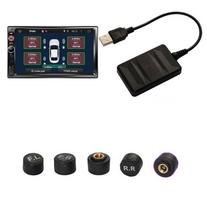Android TPMS for Car Radio Tire Pressure Monitoring System 5 External Sensors