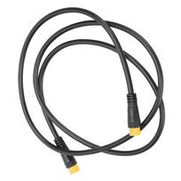 87cm 34.3in Vandeniui atsparus 3 kontaktų jungties keitiklio laido priedas elektriniam dviračiui Female-Female black