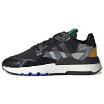 Adidas Originals Nite Jogger 'Juodi Pilki Oranžiniai Žali' Sportbačiai GX2184 36⅔