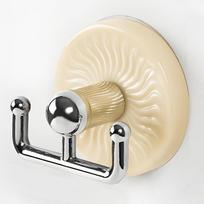 Heavy Duty Suction Cup Hooks No Drill Wall Hangers For Bathroom Kitchen Clothes Towels Multi Purpose Space Saving Organization smėlis