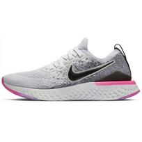 Nike Epic React Flyknit 2 Oreo Pink Women's Sneakers BQ8927-103 36.5