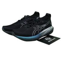 ASICS Women's Gel Nimbus 25 Platinum Black Pure Silver 1012B435-001 EU 38 gryna/juoda
