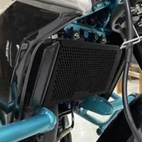 Motorcycle Accessories Aluminum Radiator Guard Protector Grille Grill Cover For CFMOTO CF 150NK 150 NK NK150 - 2022 BLACK NO LOGO