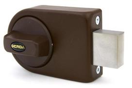 Gerda Surface Lock 3 Keys Zn-200 Brown - Mp Zn-200Br