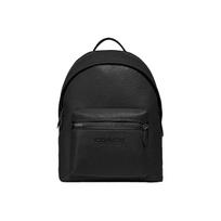 Coach Charter 30 Large Capacity Polished Pebble Leather Backpack Men backpack Black C2286-JIBLK Basic Set (Bag+Dust Bag)