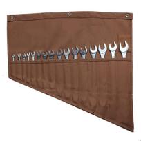 Rolled Size16×5in Tool Kit Canvas Spanner Bag Irregularly Storage Bag  Builders