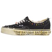 Satoshi Nakamoto X Vans Era 95 Skateboard Shoes Unisex Black VN000EFEBLK 40.5