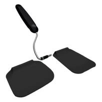 1/2Pcs Adjustable Angle Spatula Eggs Pancakes Burgers Turner Flipper Heat Resistant Cookware Safe Non-Stick Silicone Swappable Heads Scraper juoda