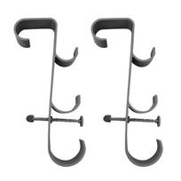 Adjustable Pool Hook with Nonslip Design Pool Tool Storage Hook for Secure Tool Storage and Weatherproof Organization pilka