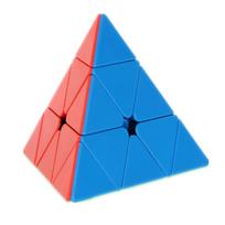 3x3 Stickerless Pyramid  Magic Cube Colorful Speed Cube Antistress 3x3x3 Learning Educational Puzzle Cubo Magico Toy