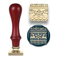 Christmas Sealing Stamp for Scrapbooking, Sealing Stamp Head Replacement for Invitations Envelope Embellishments