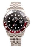 TECHNOS 10 ATM Water Date T9C11SH [TECHNOS] Watch, Resistant, Display, juoda