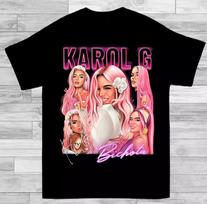 Karol G Singer Gift For Fan T-shirt size S-5XL XXXXL