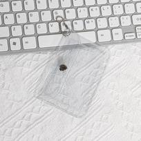 Ins Style A8M5 Glitter Five-Hole Loose-Leaf Card Holder: Transparent PVC Planner Refill