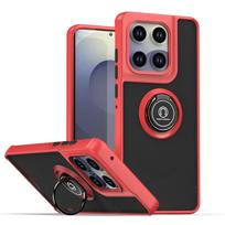 Armor Matte Case For Motorola Edge 60 Pro Moto Edge 60 Neo Fusion Cover Ring Magnetic Stand Holder Shockproof Shell Coque Fundas Motorola Edge 60 Neo