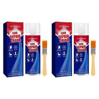(2pcs) Leaks Repair Waterproof Sealant Spray Multifunctional Fix Peeling Cracks Paste with Brush for Bathroom Kitchen