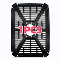 Stainless Steel Air Fryer Grill Pan Easy-grip Handle 1pcs