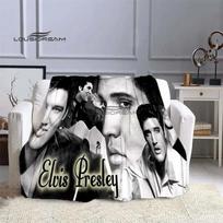 Elvis Mėto Antklodę 3D Spausdinimas Roko Dainininkas Sofos Antklodė Suaugusiems ir Vaikams Miegamojo Svetainės Dekoro Antklodė Lovai 75cmx90cm