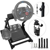 SIHAO Racing Steering Wheel Stand Height Adjustable For Logitech G25 G27 G29 G920 Wheel Stand Gaming Racing Simulator Steering smėlis