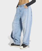 Adidas Adilenium Season 5 Banana Overlay Denim Pants - Light Blue / Ky5188 Blue/29