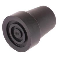 19 mm neslystantis guminis ramento antgalis Patvarus guminis neslystantis, sunkiasvorių lazdelių pakeitimas ramentams black gray