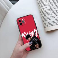 IR1 Berserk Guts telefono dėklas skirtas Xiaomi Poco F7 M7 X7 C75 C71 C51 C50 C55 C65 C40 F6 F5 X6 X4 X3 X2 M6 M5 M4 M3 M2 F3 F2 F1 Pro Xiaomi Poco M6 5G buivolo oda
