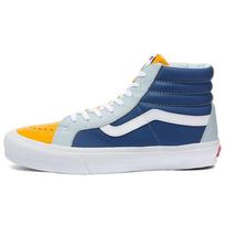 Vans Sk8-Hi Reissue EF LX Saffron True Navy Unisex Sneakers Yellow VN0A5HUX4XX 40.5