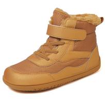 Boys' 2024 Winter Snow Boots - Velvet Lined, Warm, Waterproof, Non-Slip, Cotton Shoes for Medium & Large Children 37