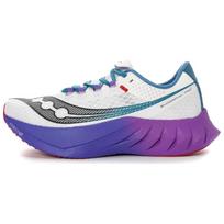 Saucony Endorphin Pro 4 žemi bėgimo bateliai Vyriški Balti Violetiniai Saucony S20939-68 42