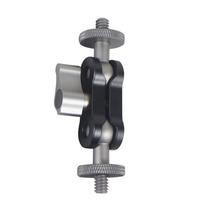 Adjustable Arm with 1/4Inch Screw Holes for Microphones and Tripod Aluminum for Versatiled Photography