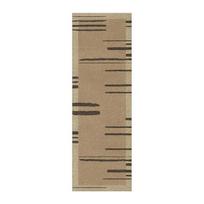Runner Rug Non-slip Waterproof Dirt-resistant Floor Mat Brown Imitation Texture Line Corridor Carpet Long Size Home Decor Mats 50x160cm