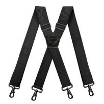 Heavy Duty Work Elastic Trouser Braces 3.8cm Wide Braces Suspenders Men's Suspenders  Wedding Party juoda