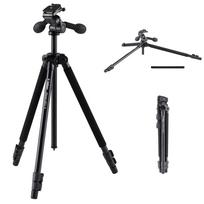 Velbon Sherpa 435III N AZ Compact Aluminum Quick Shoe Head Lever DIN 23mm 0017915500488 Tripod, 3-Section, Compatible, 3-Way Included, Lock, Standard, sidabras