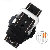 For Casio G-SHOCK GST-B100 / W300/400 S110/S120/ W130L leather watch band Concave port Men's Watch Manual line Strap Belt 26mm 26mm