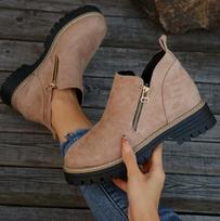 Embroidered ankle boots, knight boots, thick heels, 40-43 36