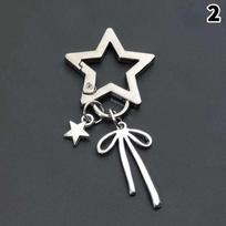 Stainless Steel Metal Net Pocket Lipstick Hand Cream Bag Keychain Charm Bag Accessories Silver/Gold Color Lip Balm Keychain as the picture