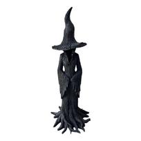 Handcrafted Witch Statue Halloween Resin Sculpture For Indoor Outdoor Holiday Homes Decoration And Gift Craft for Friend 1