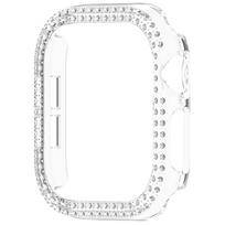 Diamond Case For Apple watch Series 10 9 8 7 6 5 SE Ultra 40mm 42mm 46mm 44mm 45mm 49 41mm Protector PC Bumper protective Cover 46mm series 10