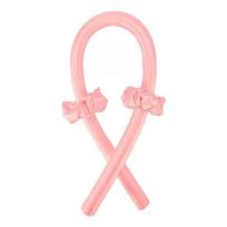Heatless Curling Rod Headband Soft Hair Curler No HeatHair Rollers Curlers Lazy Sleeping Curls Curling Hairband Styling Tools pink