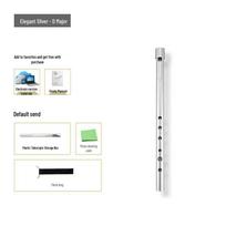 DBAO All-Metal Irish Tin Whistle, Beginner Six-Hole Recorder, C & D Keys, Performance Flute