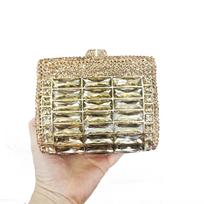 New Diamond Dinner Bag Glass Rhinestone Banquet Rhinestone clutch purse