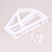 Plastic Shoe Cabinet Hinges Drawer Storage Shelf Furniture Hardware Fitting for Kitchen Rack Turn over Accessories balta