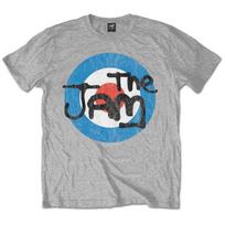 The Jam Men's Vintage Logo T-Shirt, Grey, Medium XL