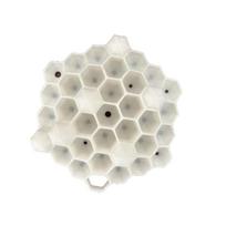 Plastic Wasp Repellent 3D Fake Wasp Nest Effective Wasp Deterrent  Outdoor White